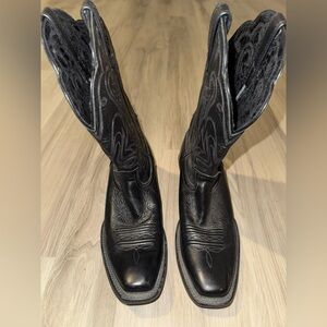Ariat Heritage Black Leather Boots